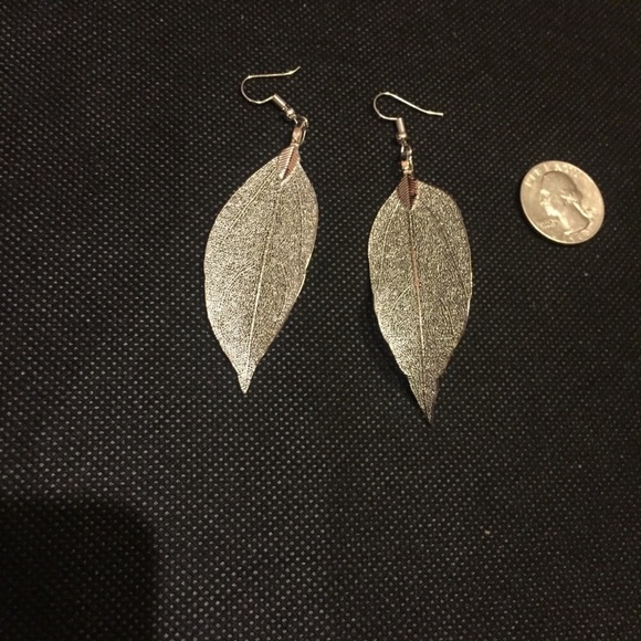 🍃 New list! 🍂 Leaf earrings! - Picture 4 of 4